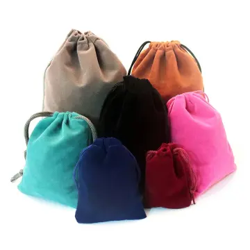 Velvet Drawstring Bags Soft Fabric Storage Bag For Wedding Party Gift Candy  Beads Bracelet Jewelry Packaging Bags Jewelery Pouch