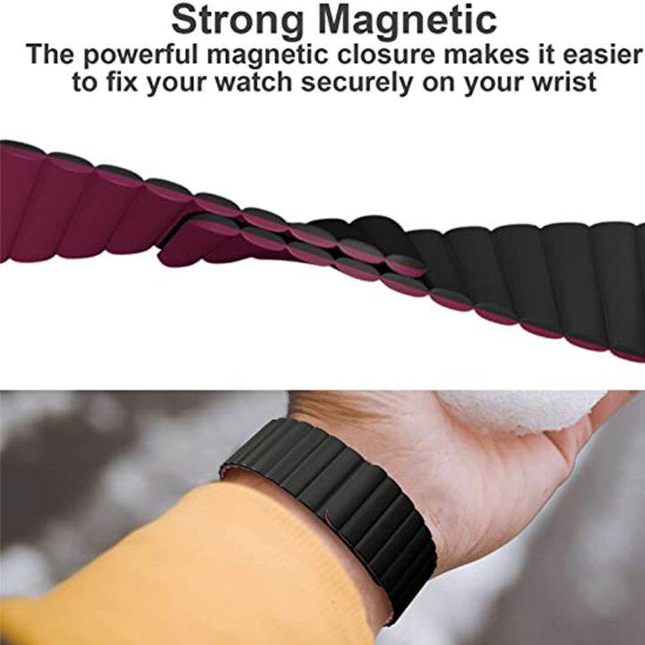 Silicone Band for Fossil Men's Gen 5 Carlyle /Gen 5 Garrett