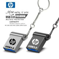 แฟลชไดร์ฟ flash drive แฟลชไดร์ฟ usb แฟลชไดรฟ์ ความเร็วสูง HP Mini USB 4GB-256GB 512GB ปากกาไดรฟ์ โลหะ หน่วยความจํา สติ๊ก จัดเก็บข้อมูลภายนอก