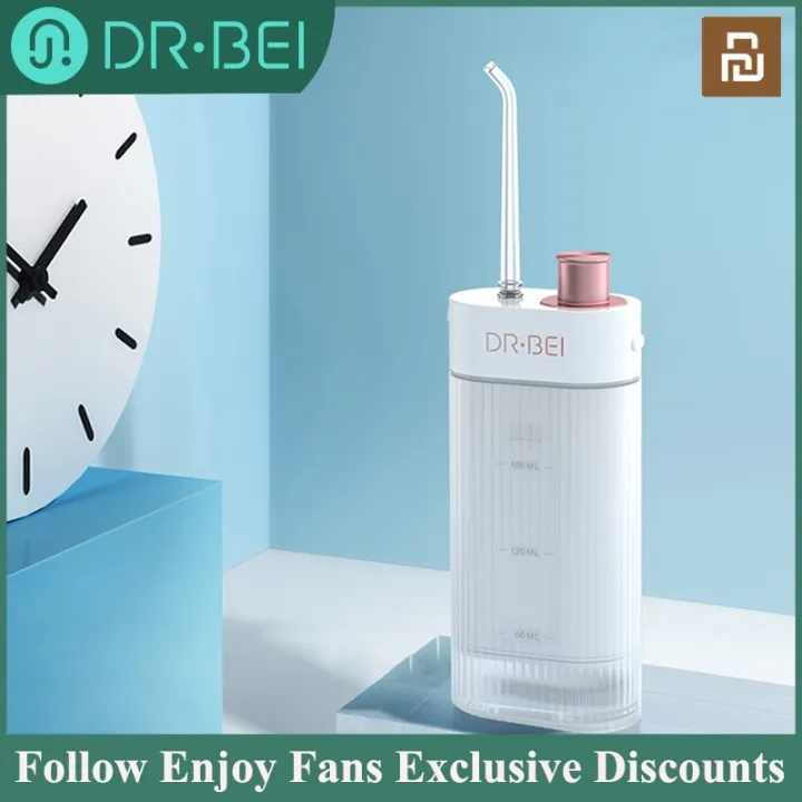 DR.BEI GF3 Oral Irrigator Rechargeable Water Floss Portable IPX7 ...