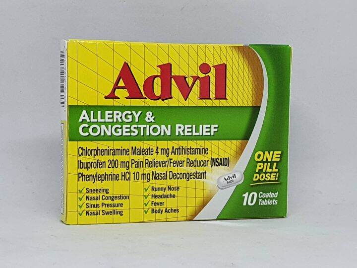 Allergy and Nasal Congestion Relief Sinus Swelling Runny Nose Headache