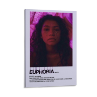 ภาพวาดผ้าใบที่ได้รับแรงบันดาลใจจาก EUPHORIA,งานศิลปะสมัยใหม่ขนาดใหญ่สำหรับตกแต่งห้องนั่งเล่น,โปสเตอร์ศิลปะบนผนัง