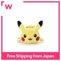 Takara Tomy โปเกมอน Mocchi-Mocchi- Plush S Pikachu (ชนิดสูง) ความสูงประมาณ15ซม.