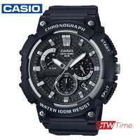 ส่งฟรี !! Casio นาฬิกาข้อมือผู้ชาย สายยางเรซิ่น รุ่น MCW-200H-1AVDF (สีดำ)