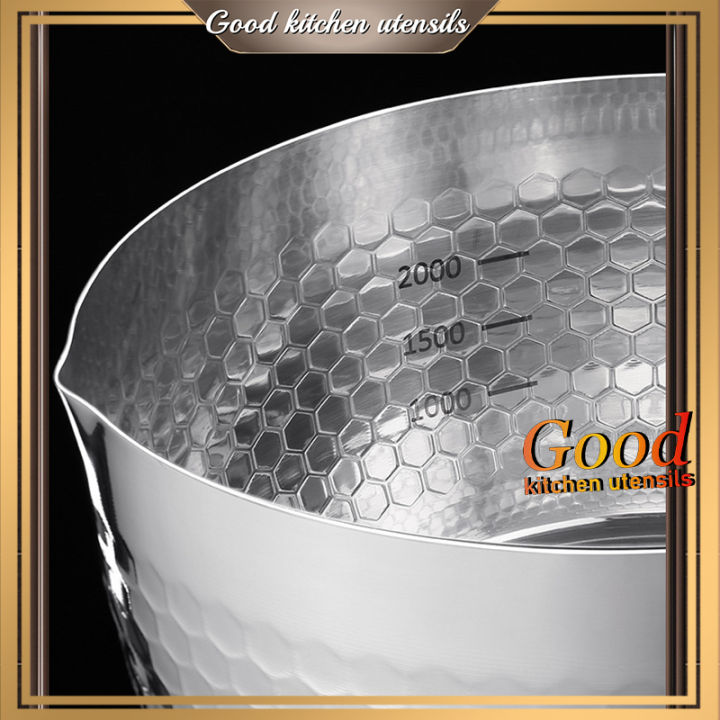 good-kitchen-tool-pot-18cm-หม้อนมเล็ก-304-สแตนเลส-พร้อมตะแกรงนึ่ง-บะหมี่ต้มสไตล์ญี่ปุ่น-อาหารเสริม-นมร้อน