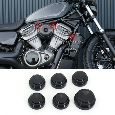 Nut Cover สำหรับ Harley Sportster S 1250 RH1250 S RH975 S Nightster 975รถจักรยานยนต์ Nut Cover Design Premium 2022 2023