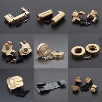 AR44 Brass Steering Knuckles Differential Cover C Seat Balance Weight for 1/10 RC Crawler Car SCX10 II 90046 90047 Upgrade Parts Electrical Circuitry