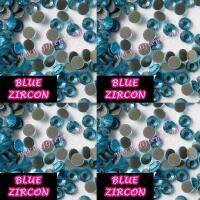 BLUE ZIRCON คริสตัล คริสตัลก้นแบน เพชรรีดร้อน เพชรรีด คริสตัลตกแต่งเสื้อผ้า ชุดสเกต ชุดยิมนาสติก ชุดประกวด ชุดราตรี คริสตัลตกแต่งเล็บ คริสตัลตกแต่งเคส คริสตัลตกแต่งองค์พระ งาน DIY คุณภาพดี เกรด TOP DMC ใช้แทน Swarovski ได้