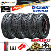 265/60R18 DCENTI รุ่น GODZILLA  4 เส้น (ยางใหม่ปี2023) แถมจุ๊บลมยางแท้ 4 ตัว + เกจวัดลมยางปากกา 1 ตัว ( ยางรถยนต์ ยางขอบ18) (บริการติดตั้ง ทักแชท)