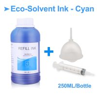 R2000 L805 1500W L210 R3000 L382 L355 L420 L1800 L800 L385 Eco-Solvent Ink 1390 For 250ml/Bottle L366 Epson Ink