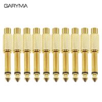 5/10pcs Gold Plated Audio Adapter 6.35mm 1/4 Male Mono Plug to RCA Female 6.5mm to AV Jack Audio Adapter Connector for Home KTV