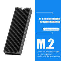 M.2 NVMe SSD ฮีทซิงค์กับแผ่นความร้อนคูลเลอร์ความร้อน M2 2280โซลิดสเตฮาร์ดดิสก์ระบายความร้อนอลูมิเนียมหม้อน้ำสำหรับคอมพิวเตอร์ตั้งโต๊ะ