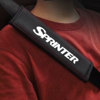 【YP】 1 pcs Couro Cinto de Segurança Do Carro Shoulder Cover para Sprinter Accessoires