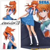 Model โมเดล ของแท้ 100% Sega Rebuild of Evangelion รีบิวด์ ออฟ อีวานเกเลียน มหาสงครามวันพิพากษา Asuka Langley Soryu โซริว อาสึกะ แลงเลย์ EX School Uniform ชุดนักเรียน Ver Original from Japan Figure ฟิกเกอร์ Anime อนิเมะ การ์ตูน มังงะ คอลเลกชัน manga