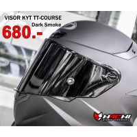 คุ้มสุดๆ ชิลด์หน้าหมวกกันน็อค KYT VISOR รุ่น TT-COURSE ราคาถูก หมวกกันน็อค หมวกกันน็อคเต็มใบ หมวกกันน็อค ออกแบบกระจก 2ชั้น หมวกกันน๊อค รถจักรยานยนต์