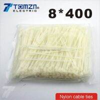 100pcs 8mm*400mm Nylon cable ties