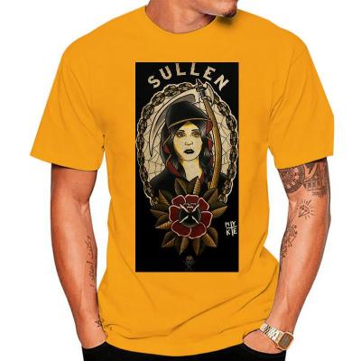 Sullen Men Chambers Reaper Tshirt Black Hop Clothing Cotton T Shirt Tee Tee Shirts Hipster Gildan
