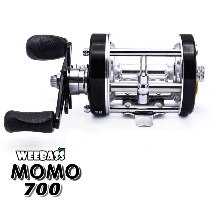 อุปกรณ์ตกปลา-weebass-รอก-รุ่น-momo-700-หมุนขวา-รอกตกปลา-รอกเบททรงกลม