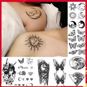 design simple star tattoo - Clip Art Library