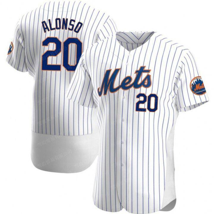 22-23เบสบอลเอมเอวบีนิวเจอร์ซีย์-48-degrom-20-alonso-12-lindor-jersey