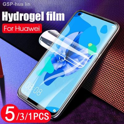 ที่ได้♣♂โปรเตอร์5/3/1 Pçs De Tela Macia Para Huawei P Smart 2021 2020 Z S Pro 2019 Plus Filme Hidrogel Não Película Protetora Vidro Do Telefone