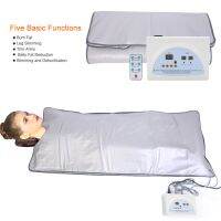 220V ซาวน่าอินฟราเรดความร้อนผ้าห่ม Body Shape Slimming ฟิตเนสเครื่อง EU Plug
