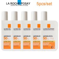 5PCS La Roche Posay Sunscreen Anthelios XL Invisible Fluid SPF50 Anti-UV Face Sunscreen Oil-Free Ultra-Light Fluid