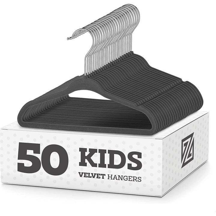 Kid's Premium Non-Slip Velvet Hangers