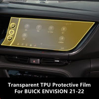 สำหรับ BUICK ENVISION 21-22หน้าจอนำทางโปร่งใส TPU ฟิล์มป้องกัน Anti-Scratch Repair ฟิล์มอุปกรณ์เสริม Refit