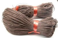 【YD】 430 Meters brown  Waxed 1mm Cord String Thread bracelet Textile Garment jewely diy accessories