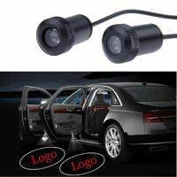 [ANYA Auto Parts] 2ชิ้น LED Car Door Welcome Light Laser Projector โลโก้โคมไฟสีขาวแสงไฟสำหรับ Lifan X60ภายในมารยาท Ghost Shadow Lights