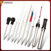 UMMEAX 203H205H15 0W แกนเครื่องมือทำความร้อนแปรงทำผมตรงไฟฟ้าสถานีเหล็กบัดกรีเครื่องเชื่อมเหล็กทำความร้อน4สายอะแดปเตอร์