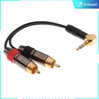 ตัวแยกเป็น XLR 3.5มม. ตัวผู้มุมขวาของ Shiwaki สายออดิโอมิกเซอร์ลำโพงสายออดิโอ