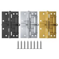 【LZ】 Positioning Hinge Spring Self-aligning Hinge Automatic Closing Door Multi-function Screen Door Wooden Door Hinge