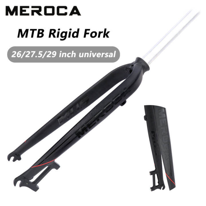 MEROCA Bicycle Front Fork MTB Bike Rigid Fork 26/27.5/29 Inch Ultra ...