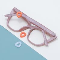 Glasses Temple Tip Holder Heart Anti Slip Ear Hook Glasses Foot Cover Eyewear Retainer Holder Eyeglass Temple Tips Sleeve Eyewear case