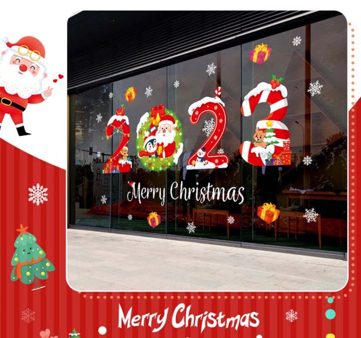 2023-2023-new-year-christmas-wall-window-sticker-decal-decoration-festive-atmosphere