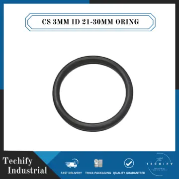 50Pcs Silicone O Ring Seal Sealing Gasket 3Mm X 8Mm X 2.5Mm & 30Pcs 2.5Mm X  6.5Mm X 2Mm Rubber O Rings for Fishing