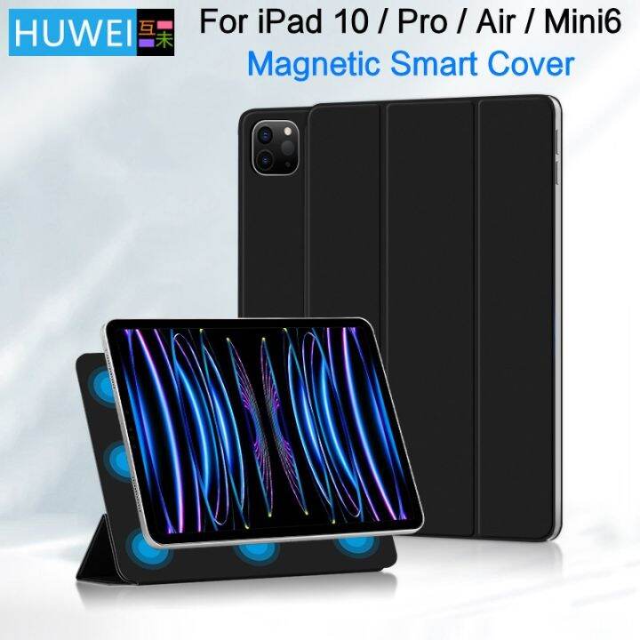 huwei-for-ipad-air-4-case-air-5-for-ipad-pro-11-case-ipad-pro-12-9-case-12-9-mini-6-cover-for-ipad-10th-generation-magnetic-case