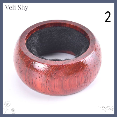 [Veli Shy] ปลอกขวดไวน์ทำจากไม้ขวดไวน์ขวดไวน์แดงกันหยดน้ำแหวนคอหยุด