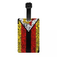 【CW】 Zimbabwe Flag Luggage Tags Suitcase Accessories Label Name ID Address for Men