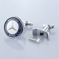 38มม.ดัดแปลงรถด้านหน้า Emblem Badge Auto Bonnet Hood อุปกรณ์เสริมสำหรับ Mercedes Benz W203 W204 W210 W211 W220 AMG Brabus C E S Class C200 E260 E300