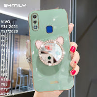 เคสโทรศัพท์ซิลิโคน Y71หรูหราและทันสมัยสำหรับ VIVO Y31 Y67 Y51 V5S Y91 Y91C V7 Y93 Y95 Y79และหรูหรา