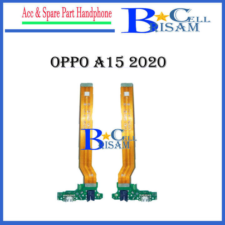 Flexible Konektor Board Ke Charger Oppo A15 2020 Fleksibel Flexibel Connector Board