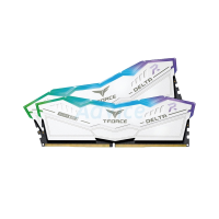 RAM DDR5(5600) 32GB (16GBX2) TEAM DELTA RGB WHITE (FF4D532G5600HC32DC01)