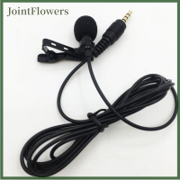 JointFlowers 3.5MM JACK lavalier Tie CLIP บรรยายไมโครโฟน MINI Audio MIC สำหรับกล้องคอมพิวเตอร์