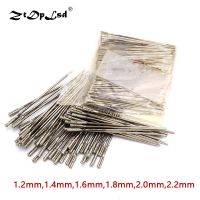 【DT】hot！ 6Pcs 1.2 2.2mm Coated Lapidary Bit Bits Needle Jewelry Agate Glass Drilling