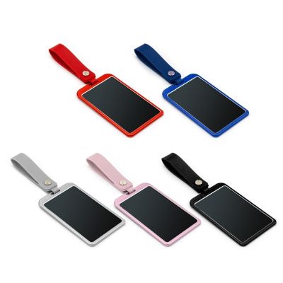 dfthrghd Aluminum Alloy Car Card Holder Cover Fit for Model 3/Y Keychain Box
