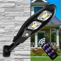 LED Solar Light Outdoor Solar Lamp Powered Sunlight Waterproof PIR Motion Sensor Security Wall Garden Lamp