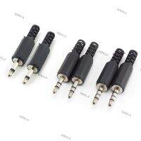 3.5mm RCA Male Plug Connector 2 3 4 Pole Mono Stereo Audio Video Dual Adapter Cable Adaptor For Headphone Socket WB6TH